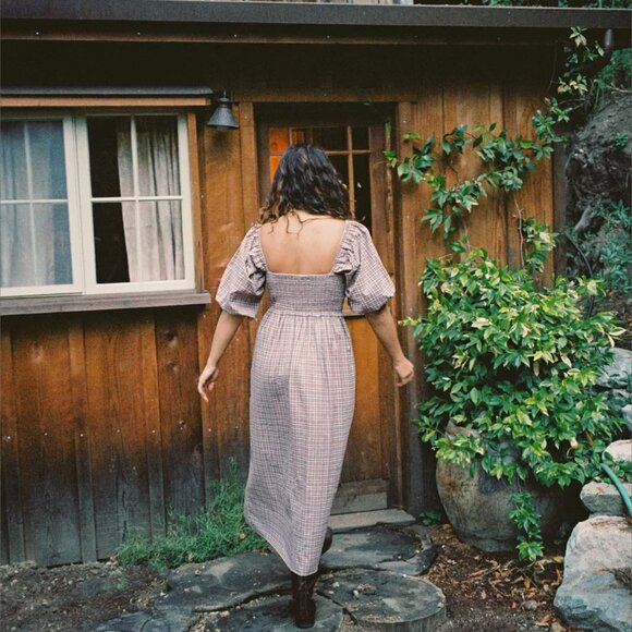 Christy Dawn Katrina Dress in Rudy Plaid sz S - Picture 3 of 11